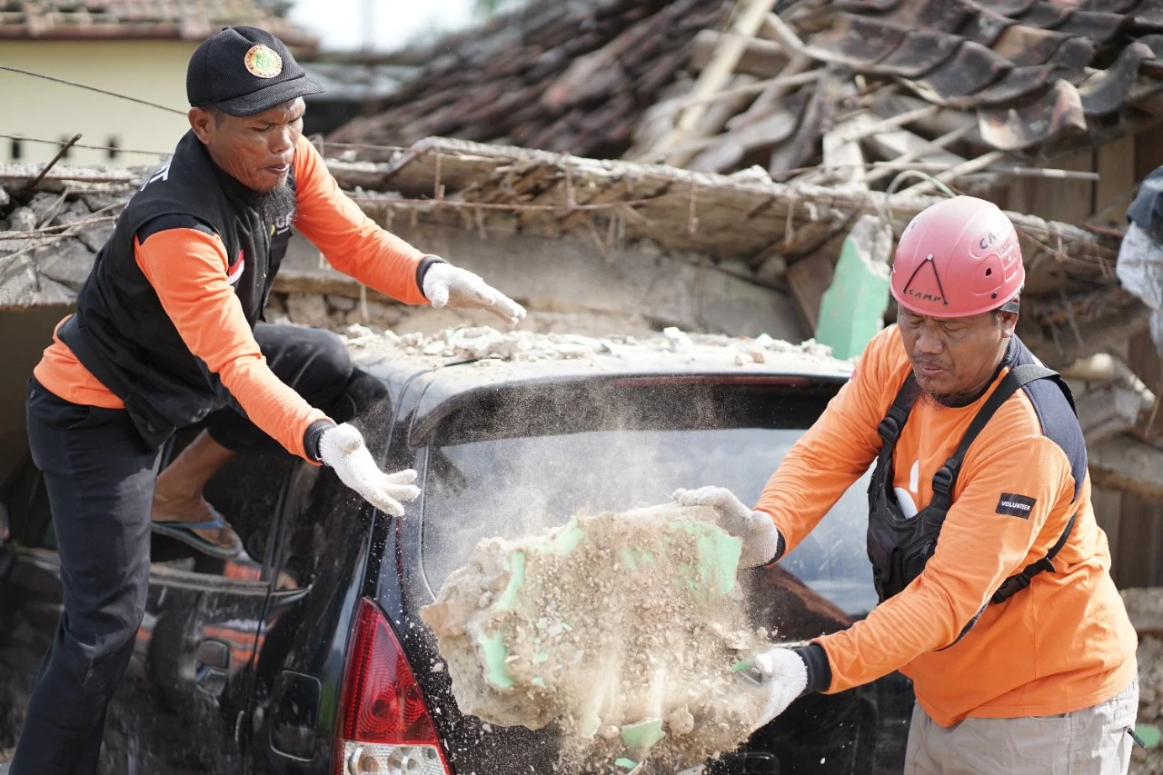 Relawan Bergerak dalam Proses Pemulihan